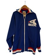 Vtg Mitchell &amp; Ness MLB Chicago White Sox Jacket Cooperstown Collection ... - $1,713.36 MXN