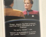 Quotable Star Trek Voyager Trading Card #4 Kate Mulgrew - £1.54 GBP