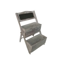 10&quot; Gray Solid Wood Indoor Outdoor Planter Box - $210.63 CAD