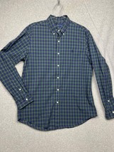 Ralph Lauren Plaid Button Up Shirt Mens Large Long Sleeve Casual Preppy - £27.53 GBP