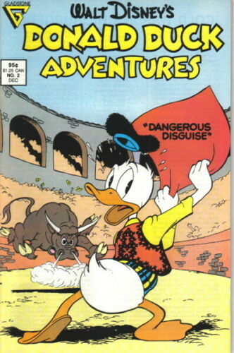 Primary image for Walt Disney's Donald Duck Adventures Comic Book #2 Gladstone 1987 VERY FINE+ NEW