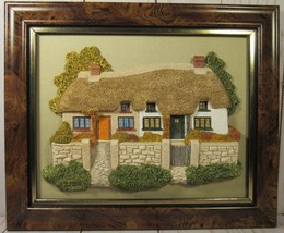 Lilliput Lane 3D Art Irish Collection Shannon&#39;s Bank 1989 Hand Painted 7... - £31.35 GBP