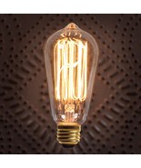EDISON LIGHT BULB Set of Eight (8) Vintage Decor Squirrel Cage Filament ... - $160.55 CAD