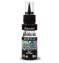 DecoArt Water Marbling Acrylic Black Paint 2oz - $5.31