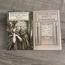 The Elric Saga Part I&amp;II-Michael Moorcock-BCE Book Club Ed Hardcover-1 &amp; 2 - £53.89 GBP