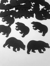 Bear confetti, bear birthday, hunting comfetti, bear theme, bear party, ... - $107.76 MXN