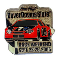 2005 Dover Downs Slots Race Weekend Delaware NASCAR Car Racing Lapel Hat Pin - $7.95