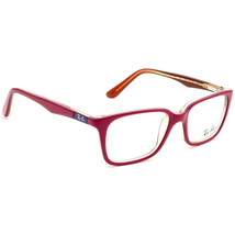 Ray-Ban Kids&#39; Eyeglasses RB 1532 3590 Pink on Brown Rectangular Frame 47... - £47.84 GBP