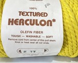 Vintage Elefant  Textured Herculon Macrame Cord Yellow Olefin Fiber For ... - £7.94 GBP