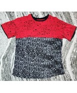 The Rolling Paper Brand Skater Punk Red Spotted Splatter Mens T Shirt Si... - £11.79 GBP