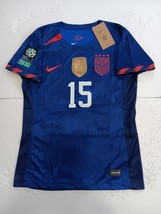 Megan Rapinoe USA USWNT 2023 World Cup Stadium Blue Away Womens Soccer J... - $1,498.33 MXN