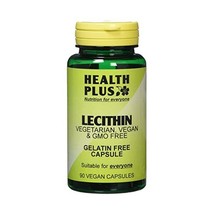 Health Plus Lecithin 550mg Memory Plant Supplement - 90 Gelatin Free Cap... - $17.00