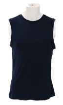 90 Degree Men&#39;s S Dark Navy Blue Soft Tech Evolution Muscle Tank Sleeveless - £26.72 GBP