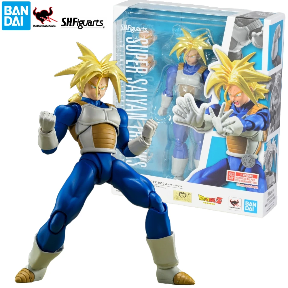 In Stock Bandai S.H.Figuarts SHF Dragon Ball Battle Clothes Trunks Infinit - £67.18 GBP+