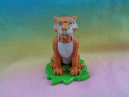 2009 DecoPac TCFC Ice Age Movie Diego Saber Toothed Tiger Miniature Figure as is - £1.17 GBP