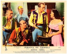 Pirates of Tripoli 1955 Paul Henreid Patricia medina with pirates 11x14 photo - £11.21 GBP