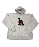 Vintage Lawrence Academy Prep School Heavyweight Gray Hoodie Size XL USA... - $920.51 MXN