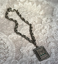 Buick Employee Service Award Bracelet Emeralds 1/20 12 KT White Gold - $34.65