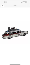 Ghostbusters Ecto 1 Cadillac metal enamel pin, new - $6.00