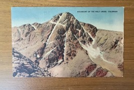 Mount Of The Holy Cross Colorado Postcard - £7.86 GBP