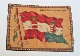 Antique Large Cigar Box Felt Flag Austria-Hungary Circa 1915 Pre WWI - $19.99