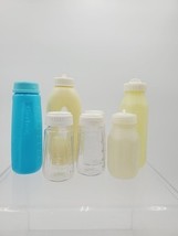Lot Of 7 Vintage Gerber Evenflo Blue Yellow Clear Caps - $467.10 MXN