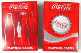 2 Decks New Wave Coca-Cola Playing Cards Bottles &amp; Bottle Caps COKE USA - £12.99 GBP