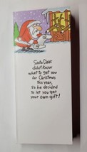 Lot Of 10 American Greetings Santa Claus Know What To Get You Money Card... - $14.84