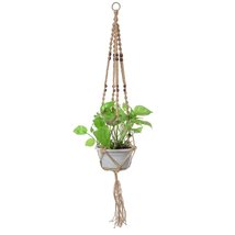 THY COLLECTIBLES Hand-Weaved Macrame Plant Hanger Indoor Outdoor Hanging Planter - $11.29