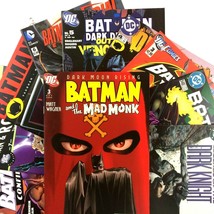 Batman 10 Comic Book Lot DC Mad Monk Dark Knight Robin Black Canary Two-Face - £23.69 GBP