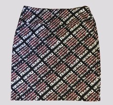 J Jill Abstract Plaid Print Skirt XS Wearever Collection - £8.79 GBP