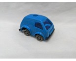 Takara Blue Mini Van Plastic Toy Made In Japan 1 1/2&quot; - £18.59 GBP