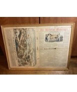 1855 THE PICTORIAL MESSENGER NEWSPAPER Of CRIMEAN WAR Russia With MAP 2 ... - $543.09 CAD