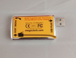 MAGIC JACK ORIGINAL MODEL #A921 USB VoIP PHONE ADAPTER (MagicJack) - £11.73 GBP