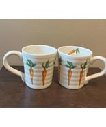 Maxcera Coffee Mugs Set Of 2 Cups New Carrots Easter - $654.10 MXN
