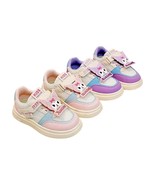 Girls Sneakers Breathable Soft Mesh Sport Shoes Kids White Trainers Kuro... - $28.90