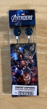 MARVEL The Avengers Comfort Plus Stereo Earbuds 3.5 mm Stereo 4 ft Cord - £6.49 GBP