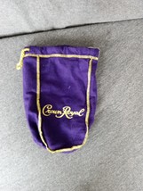 CROWN ROYAL PURPLE BAG 9&quot; WITH DRAW STRING -  NEW - $19.20