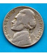 Circulated 1948 D Jefferson Nickel - Moderate wear- About XF - $6.63