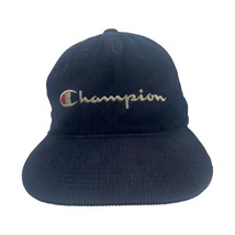 Champion Corduroy Hat Men’s Navy Blue Corduroy Adjustable - £19.18 GBP