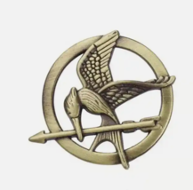 Hunger Games Metal Enamel Pin Badge - New Mockingjay Pin - Katniss Badge... - $5.50