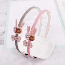 Lovely Long Bunny Rabbit Ears Plush Hairband Headband Christmas Party Co... - £5.50 GBP