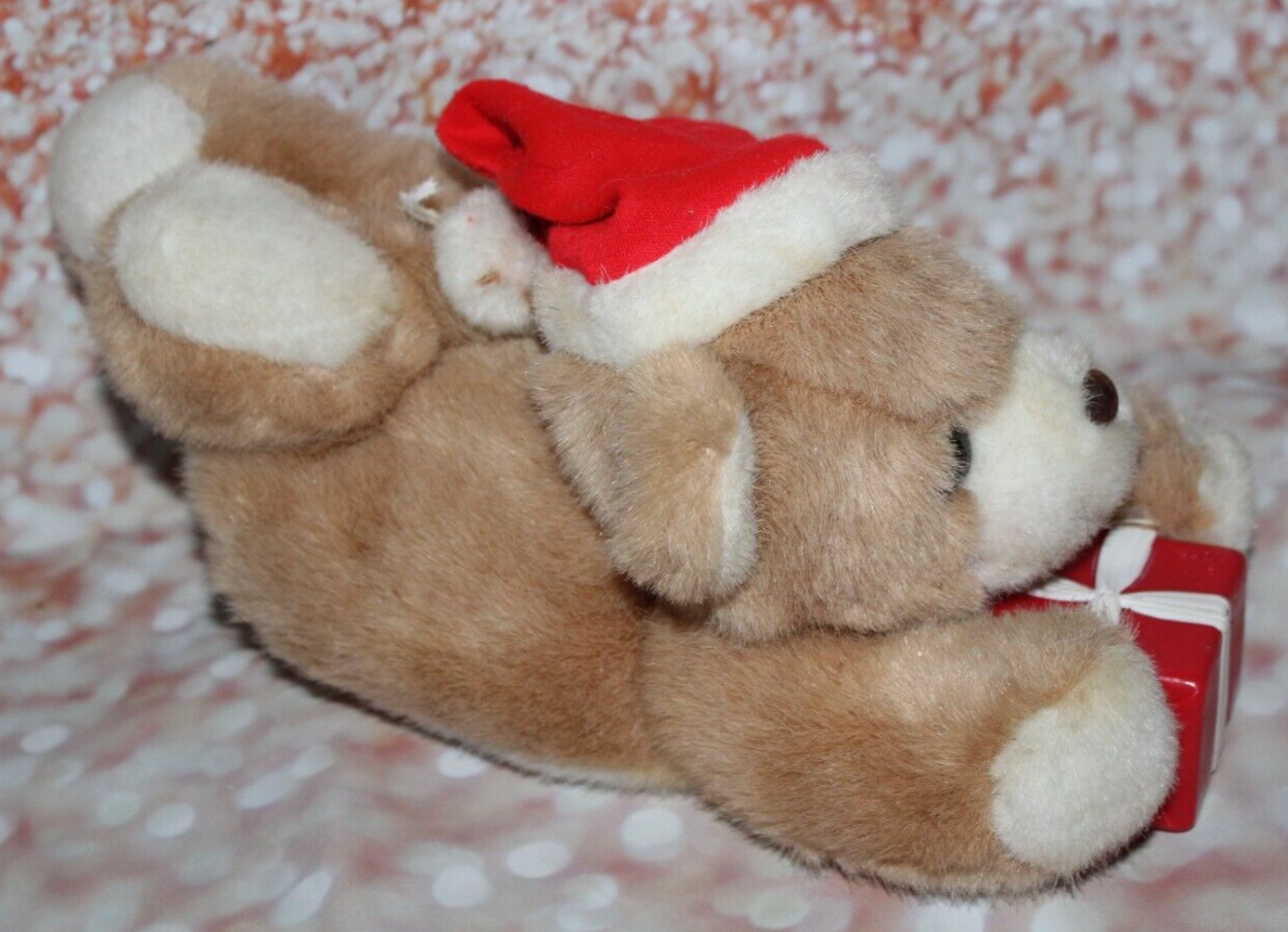 Primary image for Vintage 1989 Prestige Toy Corp Plush Teddy Bear Laying On Belly With Package
