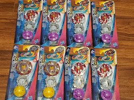 Lot of 8 Beyblade Burst Rise HyperSphere RUDR &amp; Galaxy Zeutron - £21.65 GBP