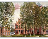 Douglas County Courthouse and Jail Roseburg Oregon OR 1915 DB Postcard W10 - $9.85