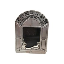 Satin Cat by Godinger Cat by The Window Mini Picture Frame Silver Tone - $165.89 MXN