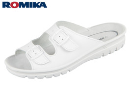 Romika Village 305 G WHITE comfort Sandal US 8 EU 39 - $29.99