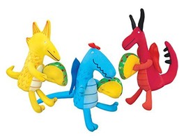MerryMakers Dragons Love Tacos Mini Doll Set, Set of 3, 4.5 to 5.5-Inches Each - £20.21 GBP