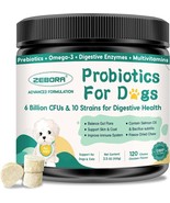 Probiotics for Dogs, Freeze-Dried Dog Probiotics and Digestive Enzymes, ... - $24.74
