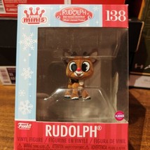 NEW Funko Minis Rudolph The Red-Nosed Reindeer *FLOCKED Rudolph *CHASE #... - $18.61